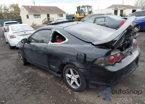 2002 Acura Rsx из США, поврежденный, VIN JH4DC54842C018376